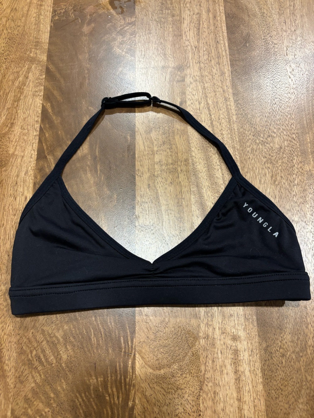 YoungLA Black Adjustable Strap Sports Bralette